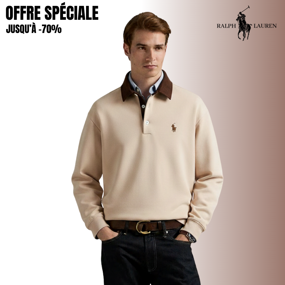RL™ Prestige Edition – Sweatshirt mit Kontrastkragen
