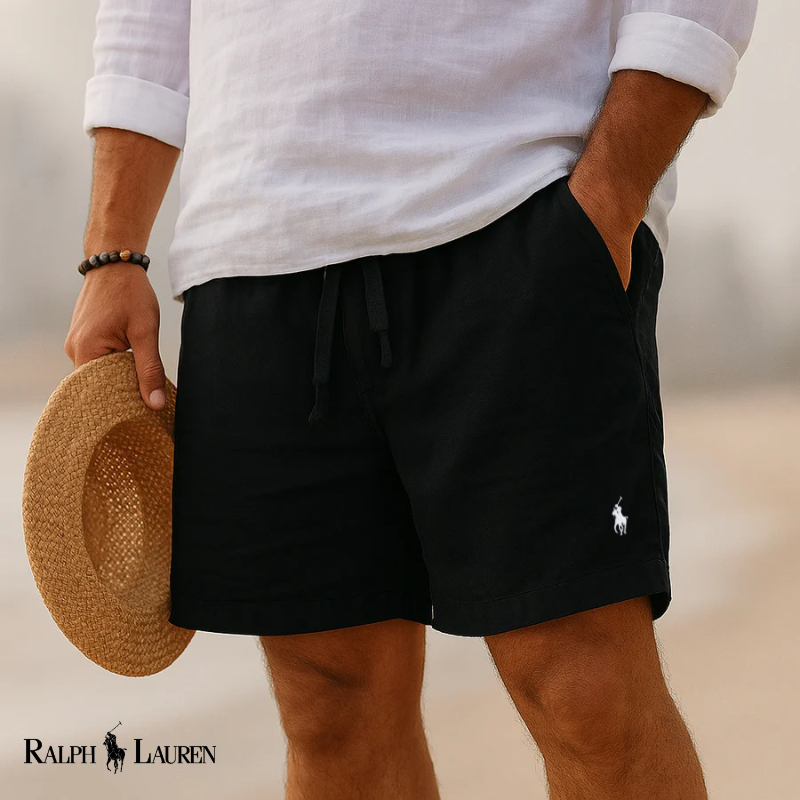 Capri-Shorts aus Leinen – Heritage