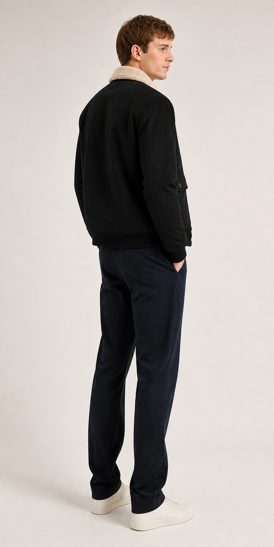 LC Jacke mit Fellkragen