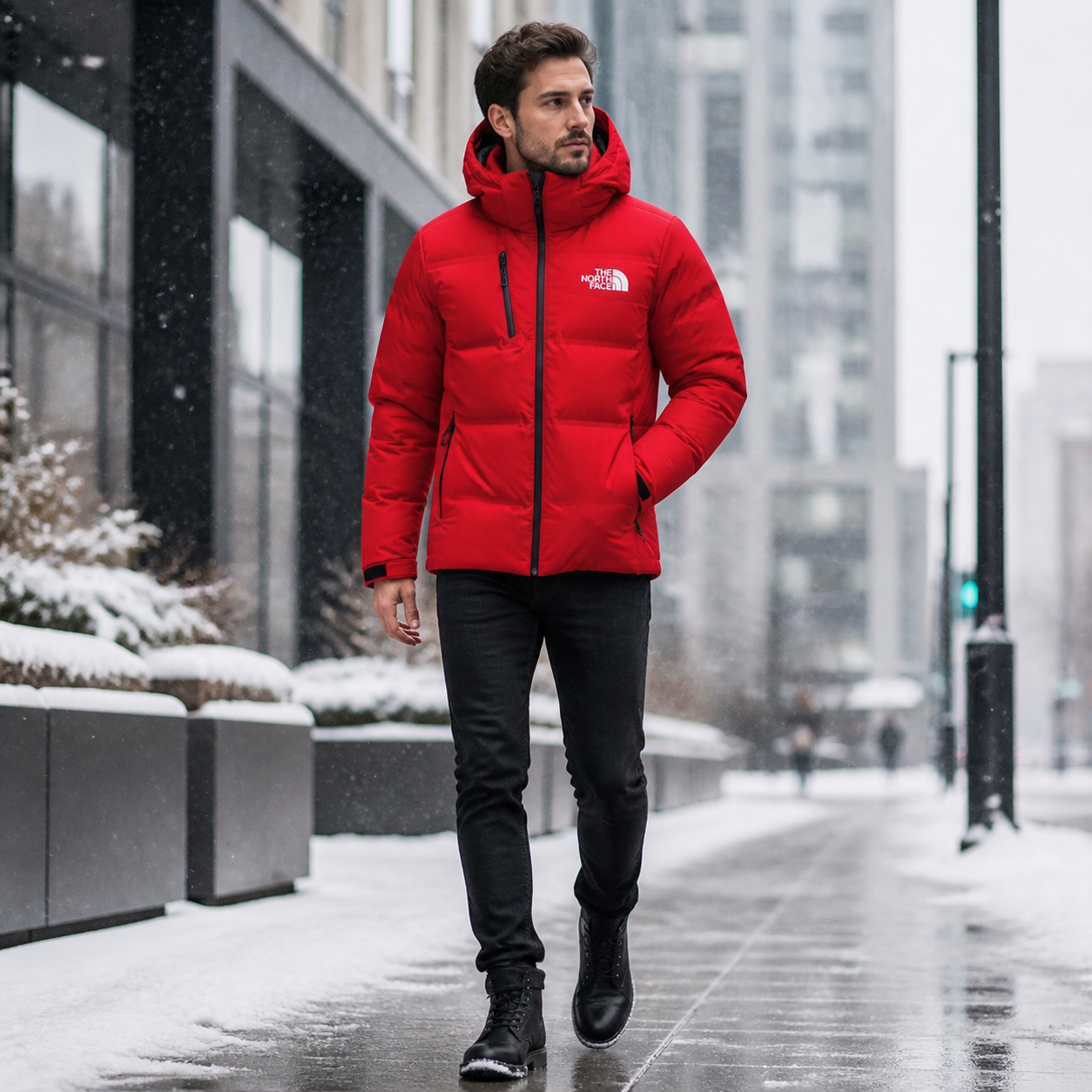 Wasserabweisende Winterjacke