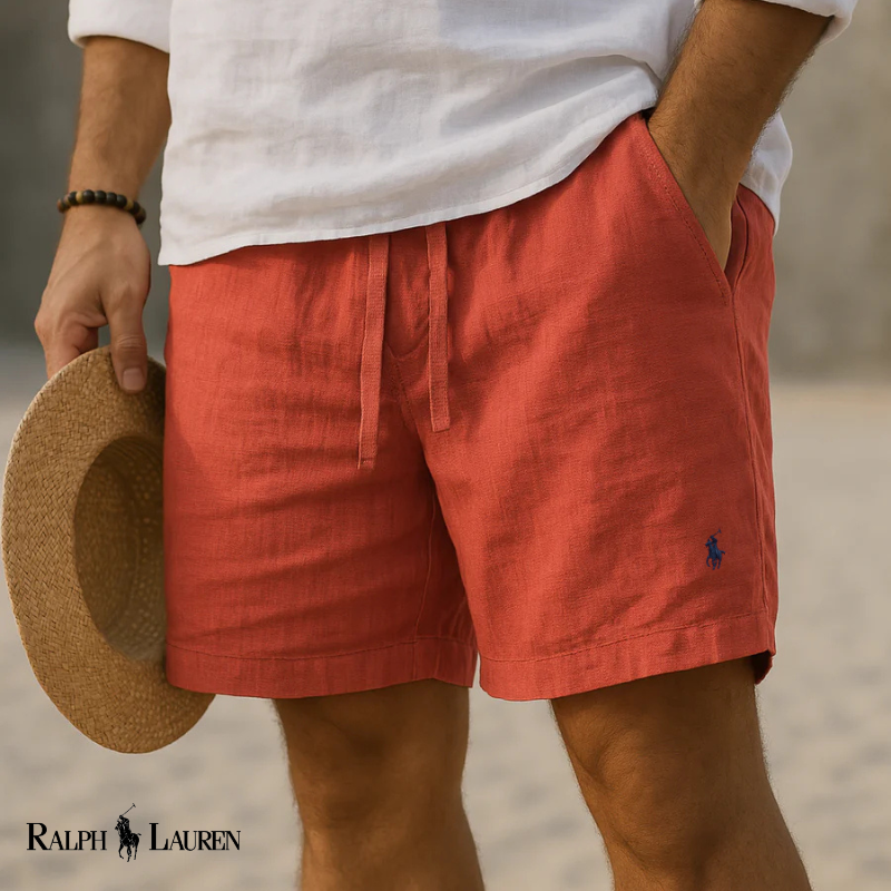 Capri-Shorts aus Leinen – Heritage