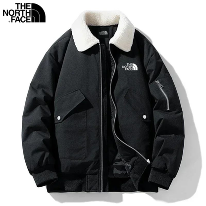 Premium-Winterjacke mit Fellkragen