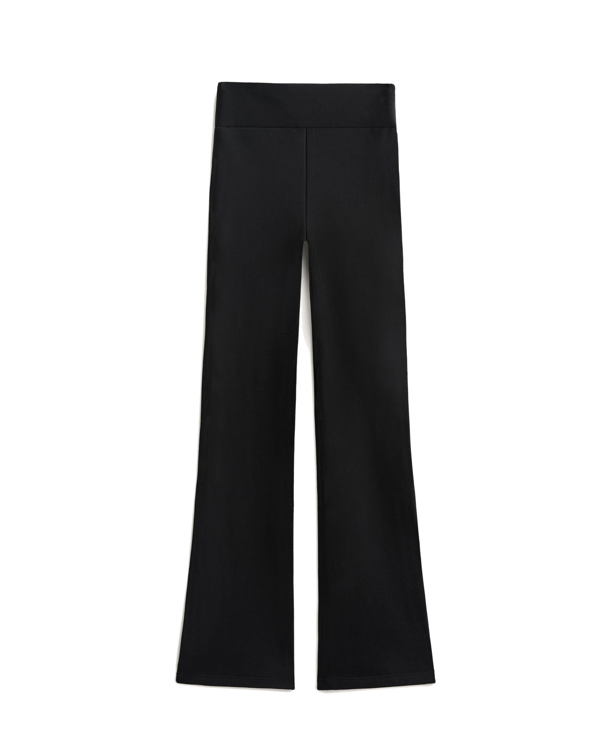 Bootcut-Thermohose mit hohem Bund