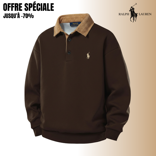 RL™ Prestige Edition – Sweatshirt mit Kontrastkragen