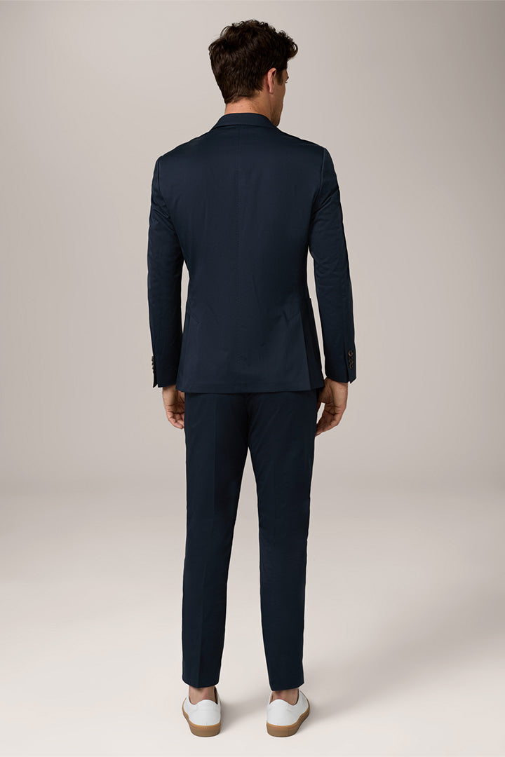 Anzug aus Baumwollmix — Navy