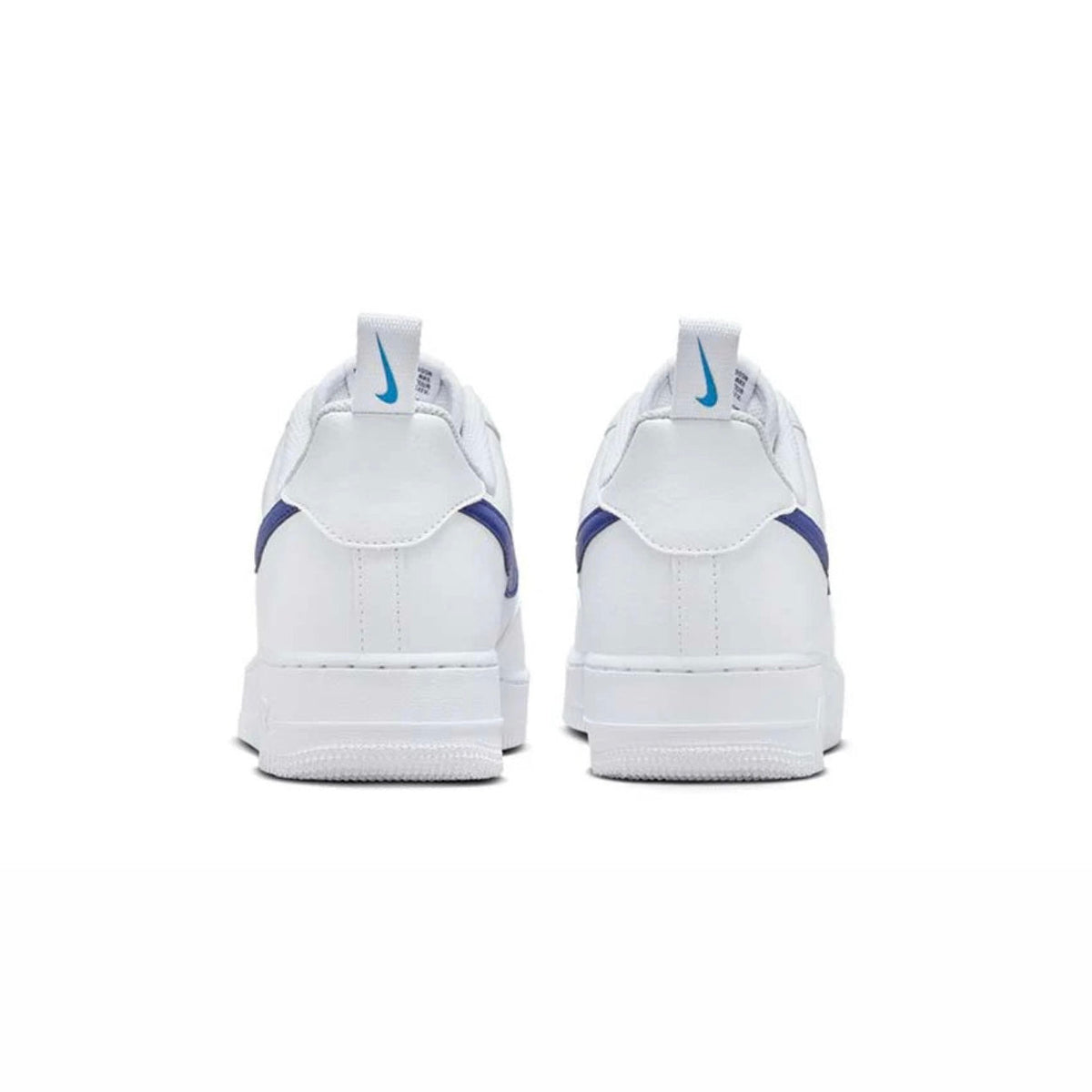 NK Air Force 1 – Weiß/Hellblau/Tiefes Royalblau