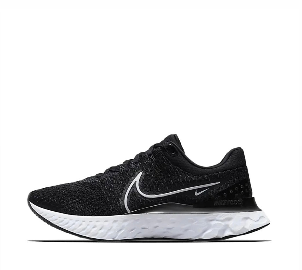 Sneaker NK React Infinity Run Flyknit 3 – Weiß/Schwarz