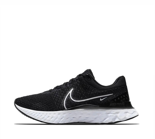 Sneaker NK React Infinity Run Flyknit 3 – Weiß/Schwarz