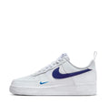 NK Air Force 1 – Weiß/Hellblau/Tiefes Royalblau