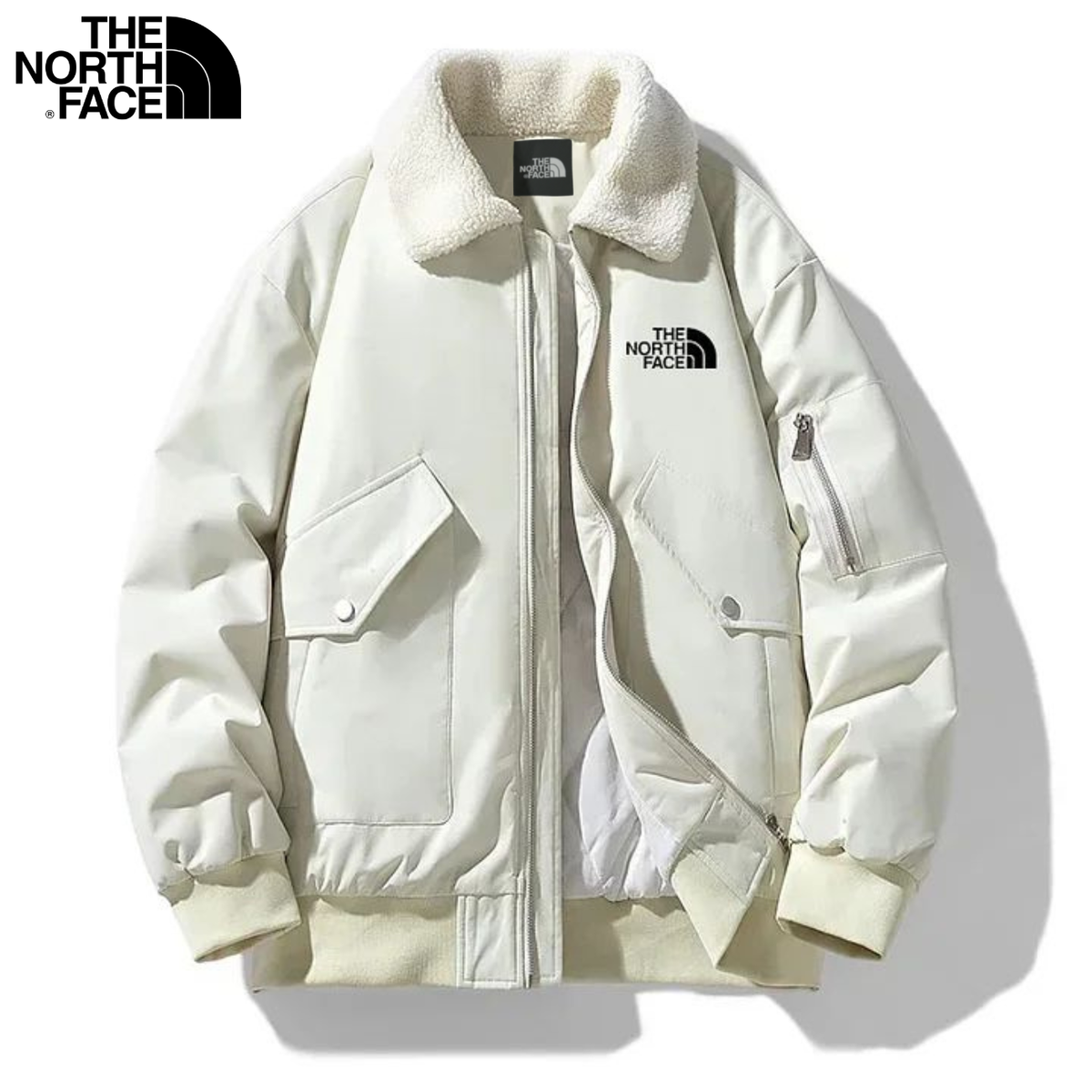 Premium-Winterjacke mit Fellkragen