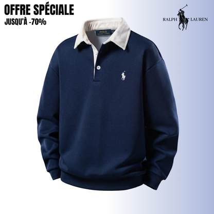 RL™ Prestige Edition – Sweatshirt mit Kontrastkragen