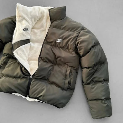 Wendbare Doubleface-Jacke