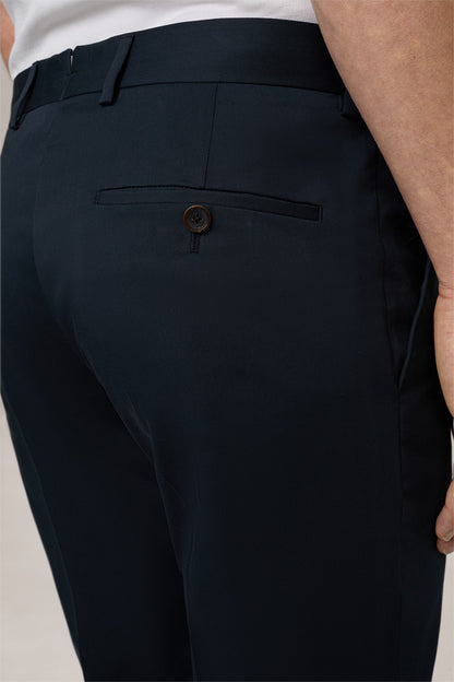 Anzug aus Baumwollmix — Navy