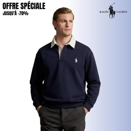 RL™ Prestige Edition – Sweatshirt mit Kontrastkragen