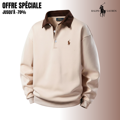 RL™ Prestige Edition – Sweatshirt mit Kontrastkragen