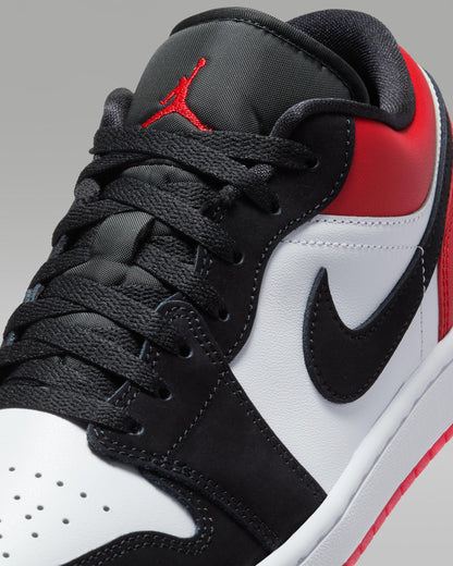 Jordan 1 Low SE – Weiß/Schwarz/Gym Red