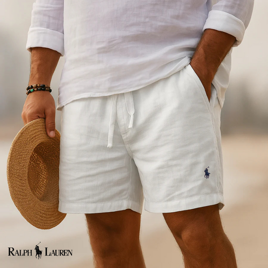 Capri-Shorts aus Leinen – Heritage