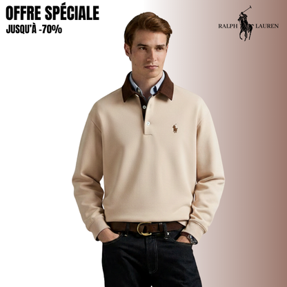 RL™ Prestige Edition – Sweatshirt mit Kontrastkragen