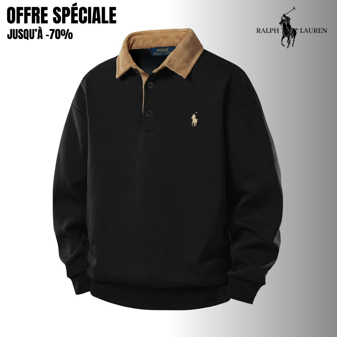 RL™ Prestige Edition – Sweatshirt mit Kontrastkragen