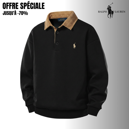 RL™ Prestige Edition – Sweatshirt mit Kontrastkragen