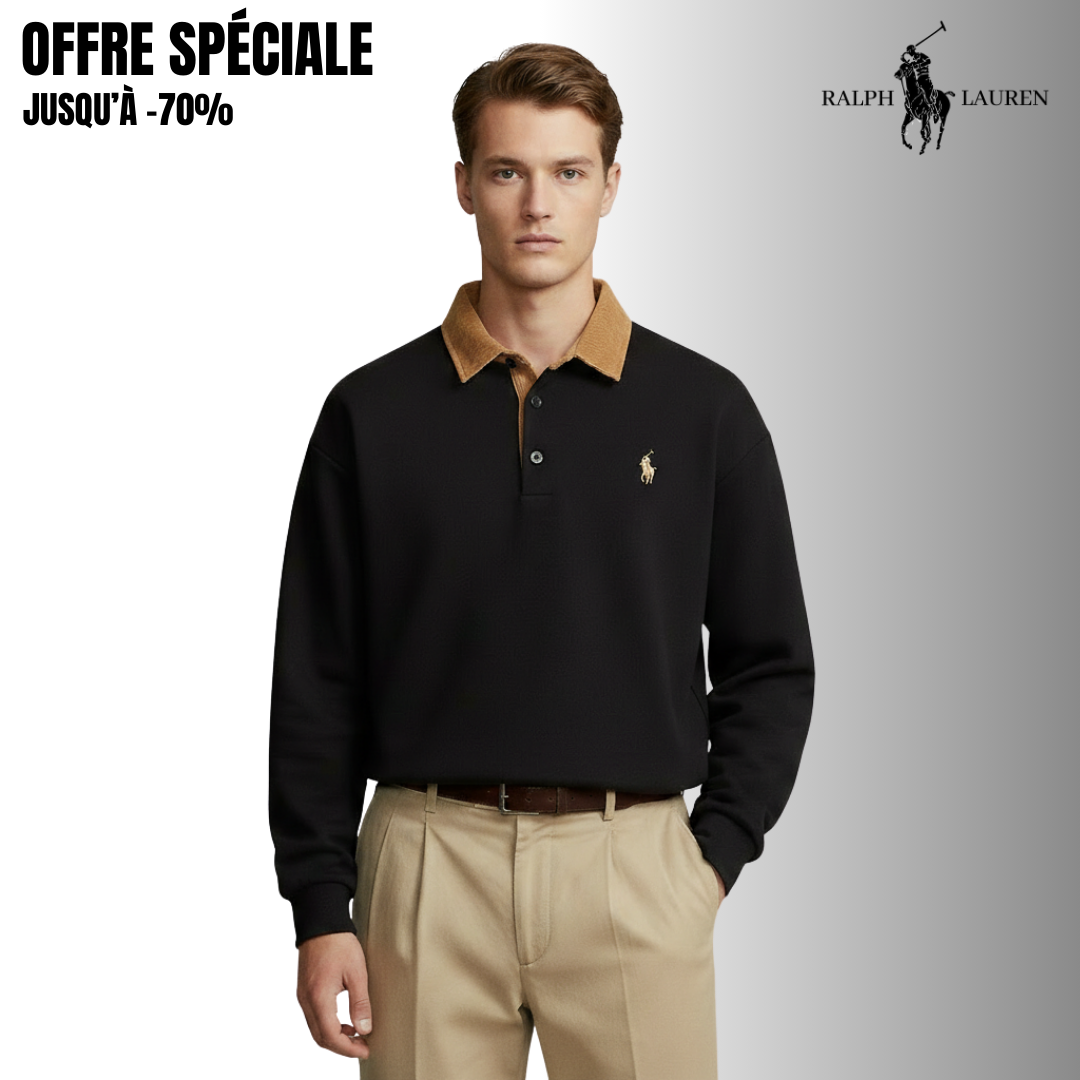 RL™ Prestige Edition – Sweatshirt mit Kontrastkragen