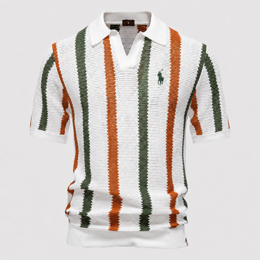 RL™ Polo aus gestreiftem Strick – Retro