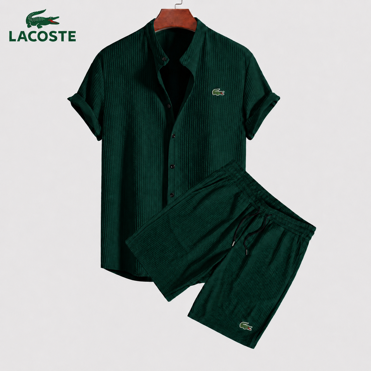 Set Hemd & Shorts Herren – Rautenstrick