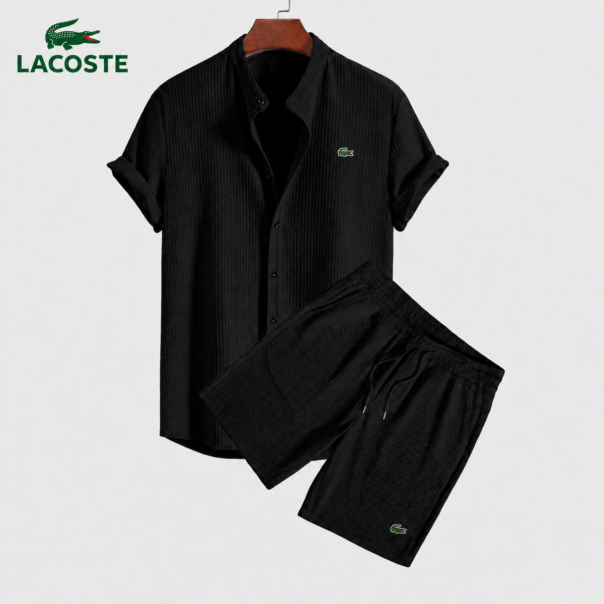 Set Hemd & Shorts Herren – Rautenstrick