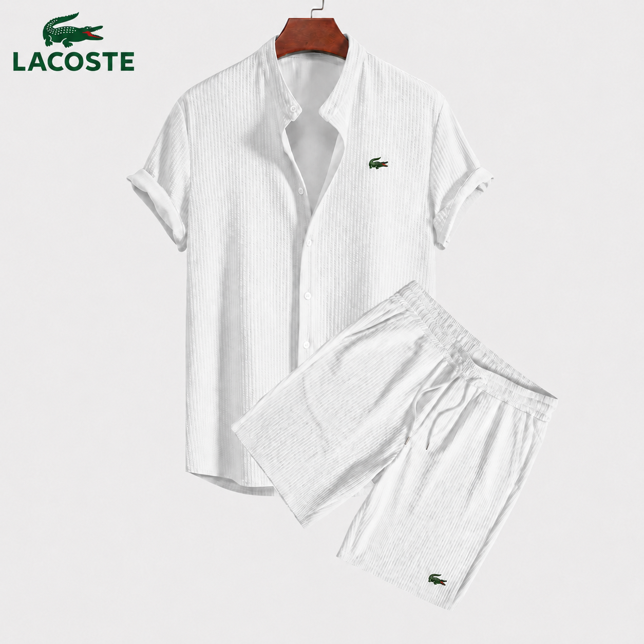 Set Hemd & Shorts Herren – Rautenstrick