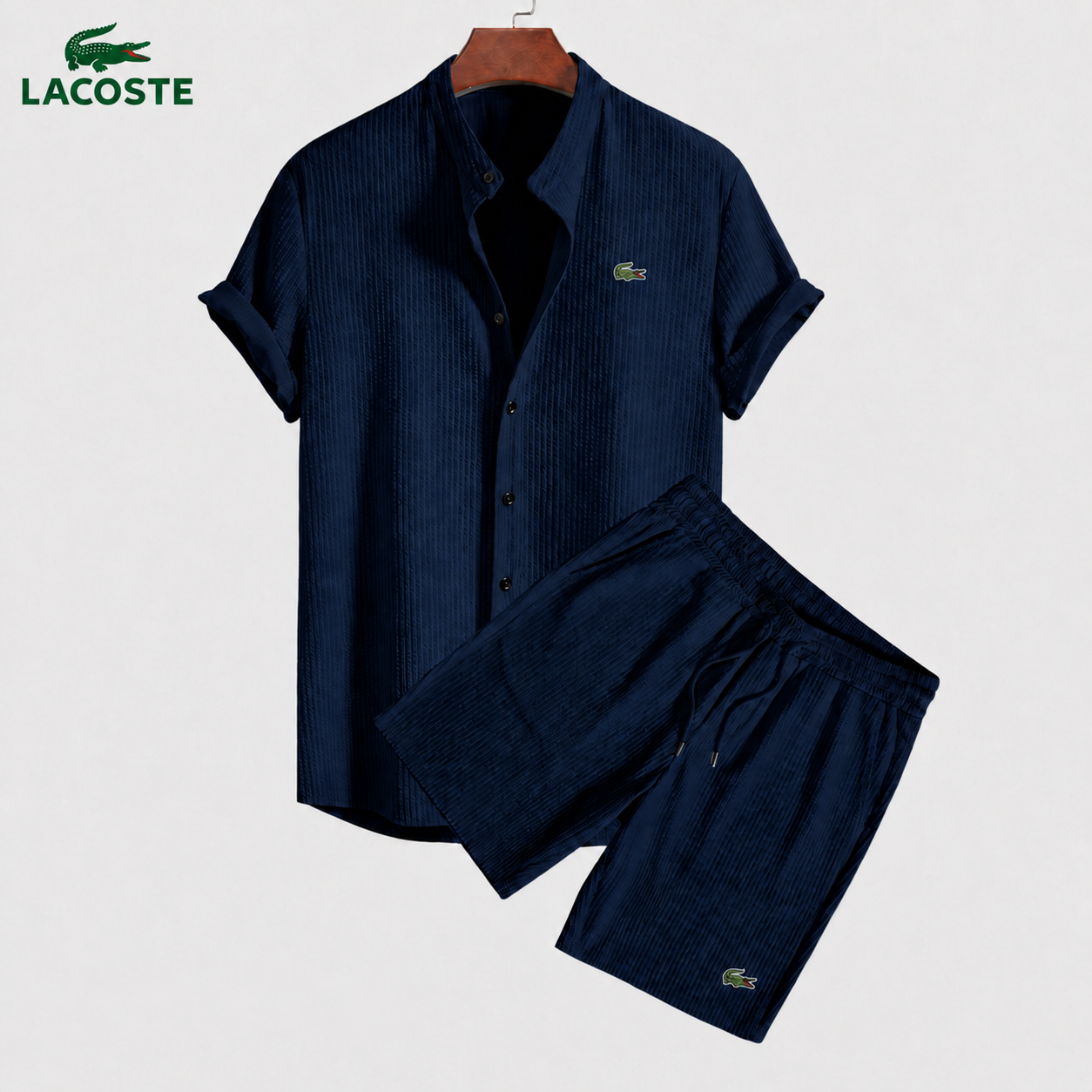 Set Hemd & Shorts Herren – Rautenstrick