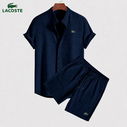Set Hemd & Shorts Herren – Rautenstrick