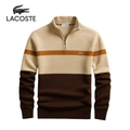 LC Heritage Pullover mit Viertelreißverschluss, gestreift