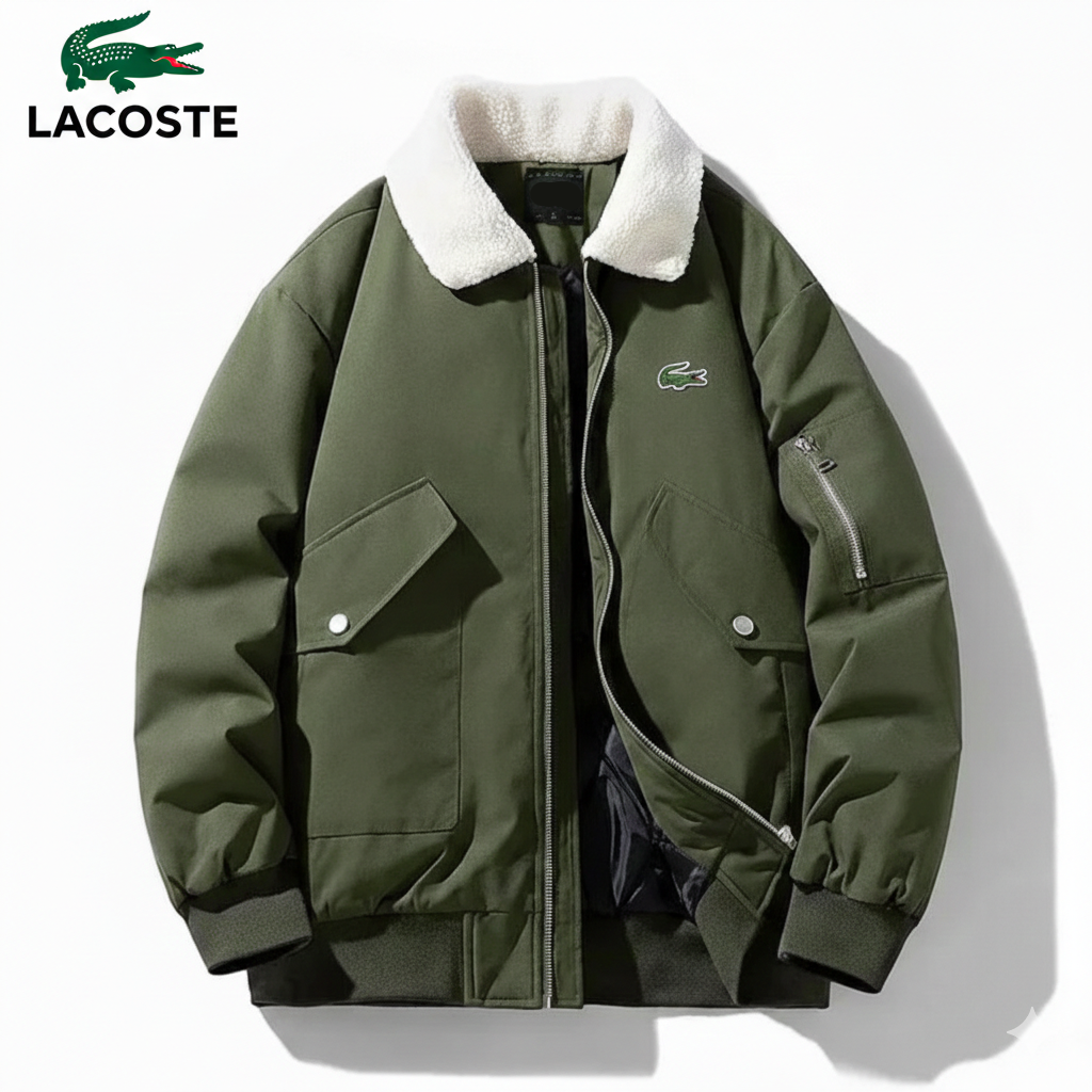 Premium-Winterjacke mit Fellkragen