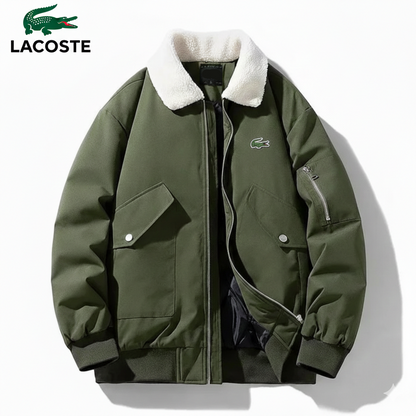 Premium-Winterjacke mit Fellkragen