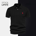 Herren-Polo aus Strukturstrick