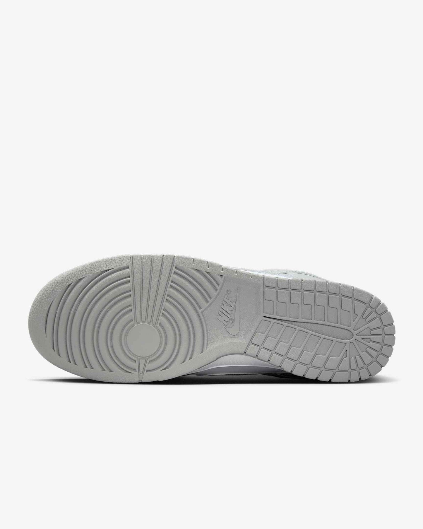 Sneaker NK Dunk Low – Weiß & Hellgrau