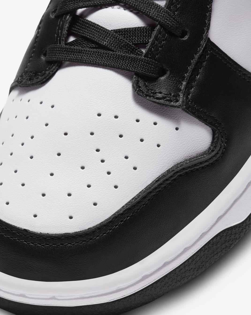 Sneaker NK Dunk Panda – Weiß & Schwarz