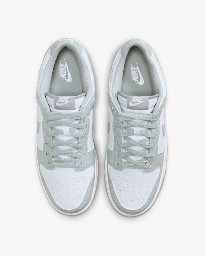 Sneaker NK Dunk Low – Weiß & Hellgrau