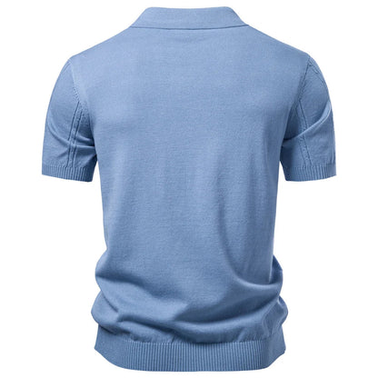 LC – Polo aus Strukturstrick COLE