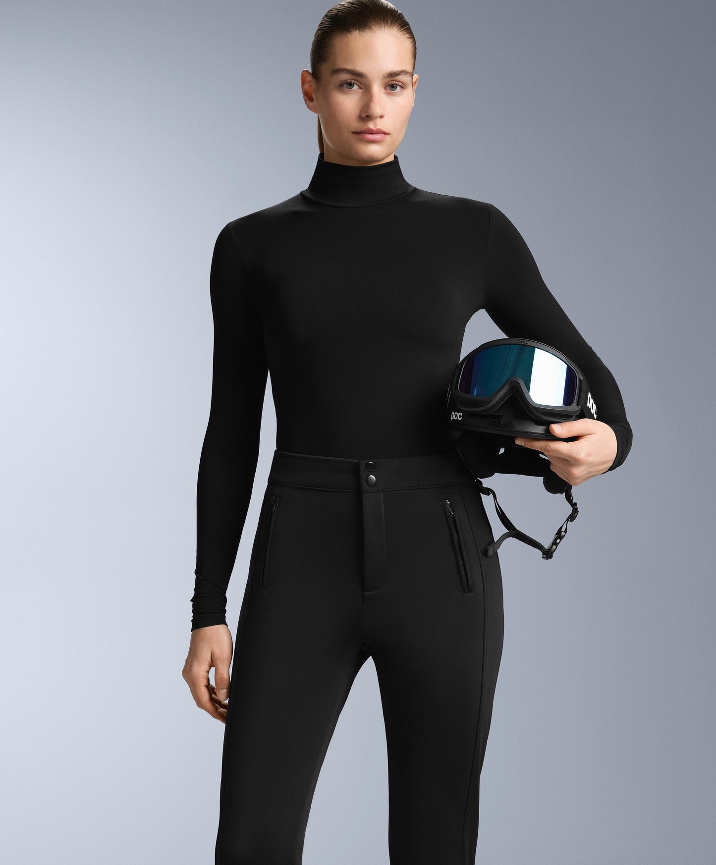 Thermo-Longsleeve mit Rollkragen