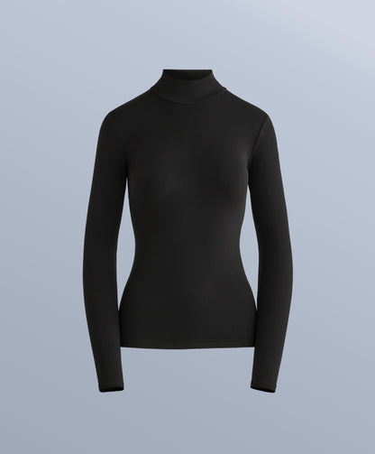 Thermo-Longsleeve mit Rollkragen