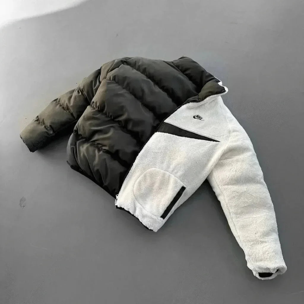 Wendbare Doubleface-Jacke