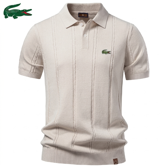 LC – Polo aus Strukturstrick COLE