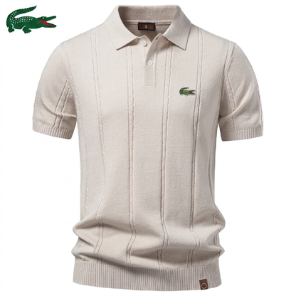LC – Polo aus Strukturstrick COLE