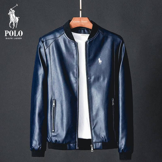 R&L | Herrenjacke mit Fellbesatz