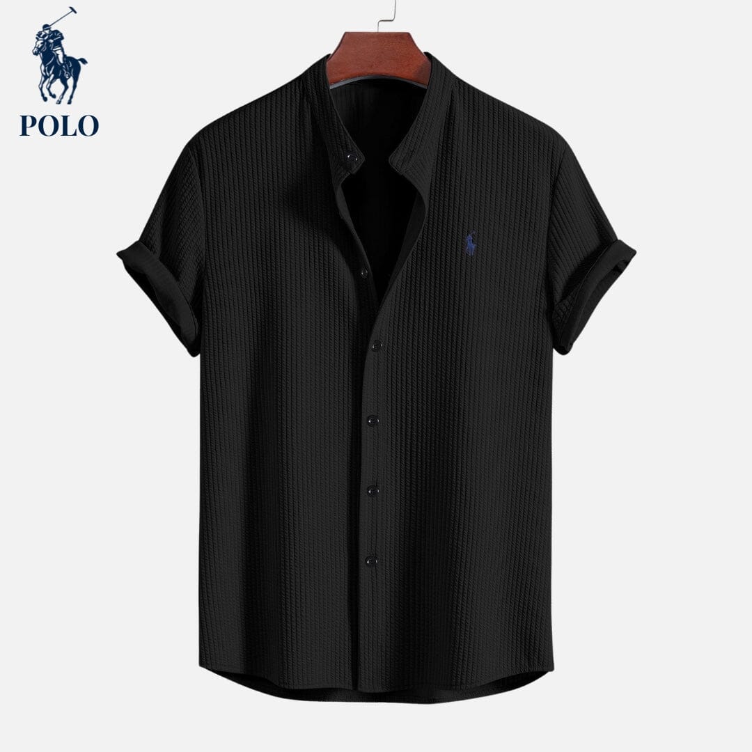 Polo mit Stehkragen Hampton – 7 Farben