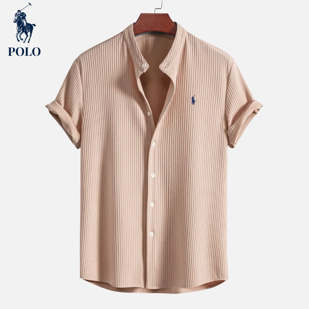 Polo mit Stehkragen Hampton – 7 Farben