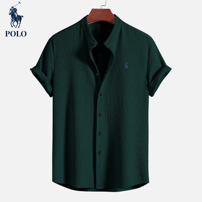 Polo mit Stehkragen Hampton – 7 Farben