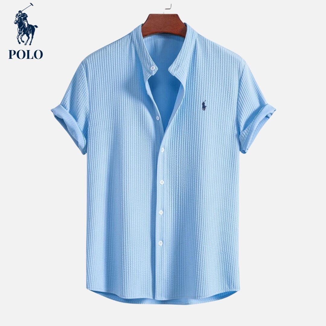 Polo mit Stehkragen Hampton – 7 Farben
