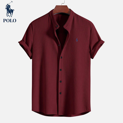 Polo mit Stehkragen Hampton – 7 Farben